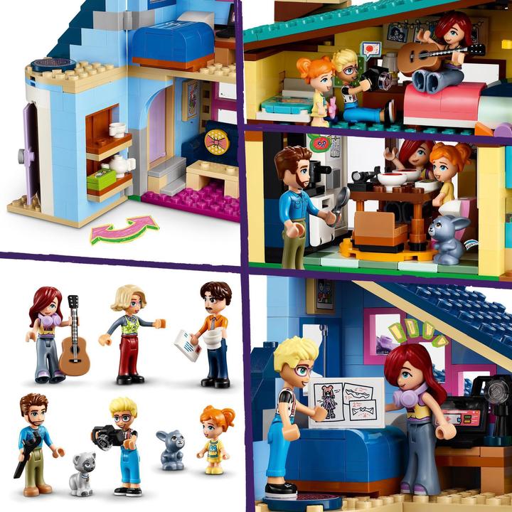 Image du produit LEGO 42620 Maison familiale d'Olly et Paisley (42620, LEGO Friends)