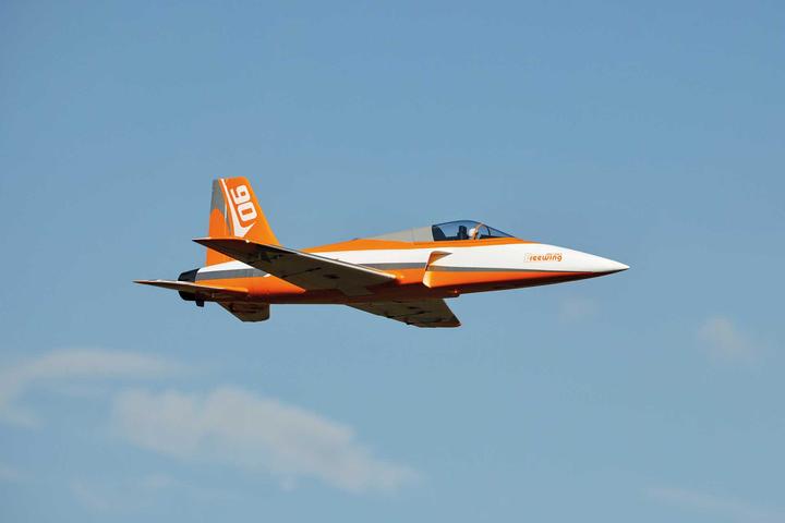 Immagine prodotto Freewing Zeus 90mm PNP 8S Sport jet EDF (Orange) (Jet)
