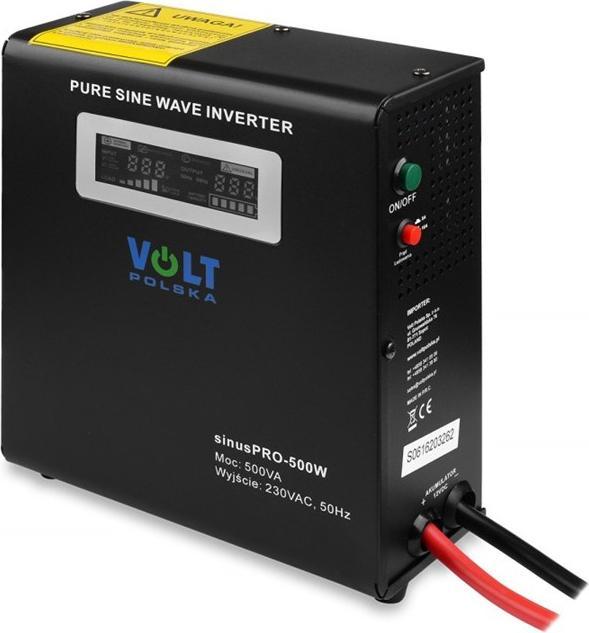 Image du produit Volt Polska SINUS D'URGENCE PRO 500 W 12/230V (500 VA, 300 W, Standby Onduleur)