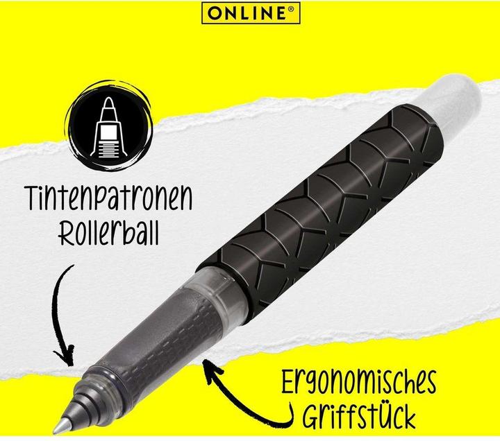 Actual product image Online Rollerball Black Style (Black, 3x)