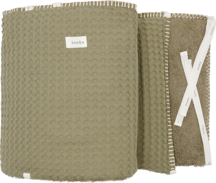 Actual product image Koeka Playpen / bed surround Amsterdam moss (180 cm, 30 cm)