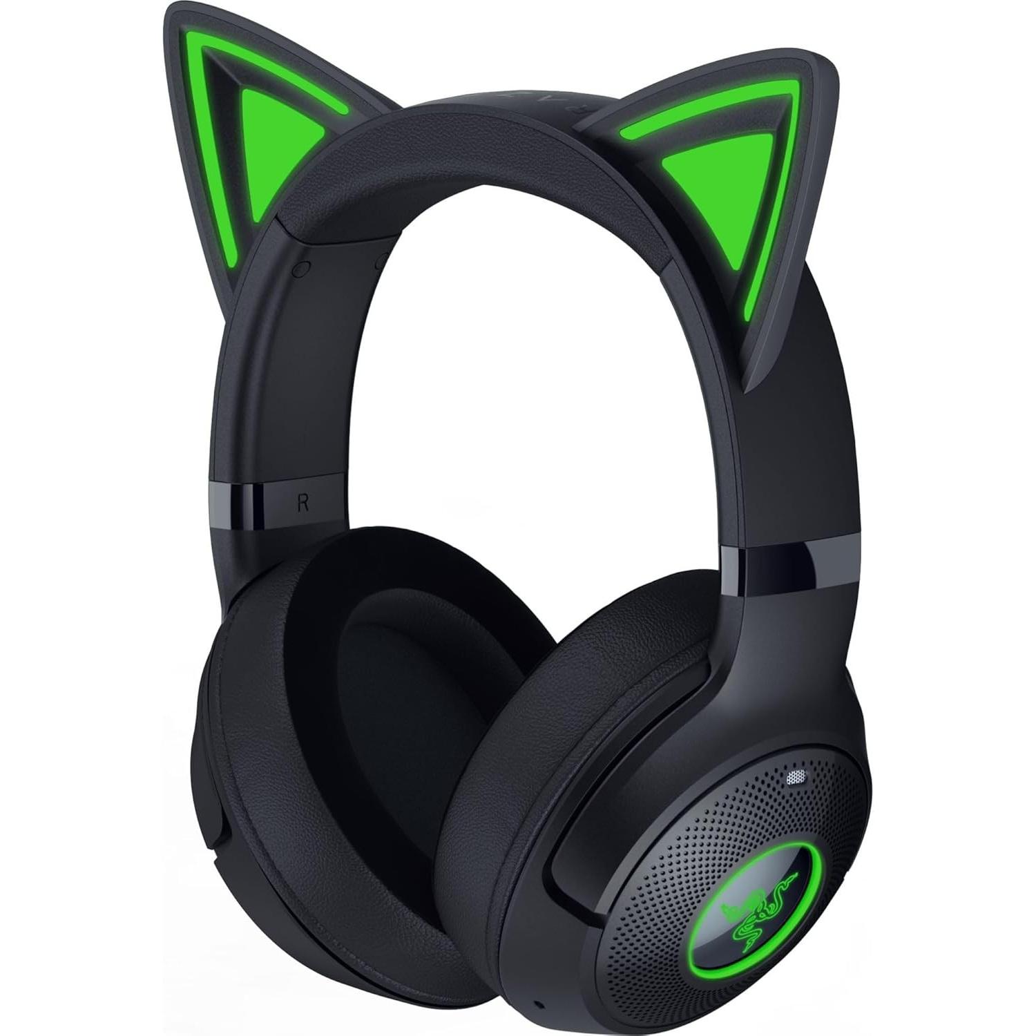 Razer Kraken Kitty V2 BT - Black (Kabellos), Gaming Headset, Schwarz