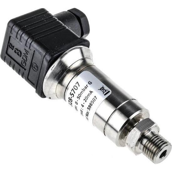 RS PRO Pressure trans 0- 50mbar G 4-20mA, Misurazione