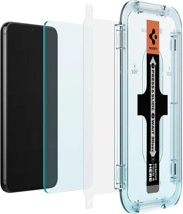 Produktbild Spigen Gehärtetes Glas Glas.Tr Ez Fit 2er-Pack Galaxy S22+ Plus (1 Stück, Samsung Galaxy S21)