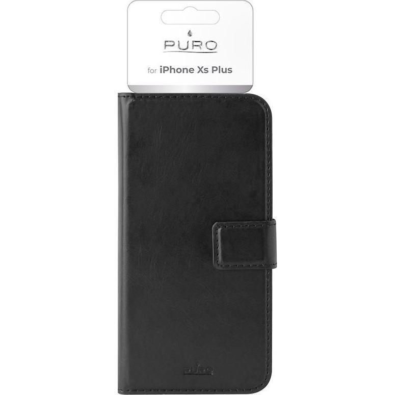 Thumbnail - Puro IPCX65BOOKC4BLK, Geldbörsenhülle, Apple, IPHONE XS MAX, 16,5 cm (6.5 Zoll), Schwarz (Apple iPhone XS Max), Smartpho...