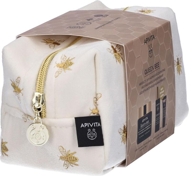 Immagine prodotto Apivita Promo Queen Bee Light Texture Cream, 50 Ml & Serum, 10 Ml & Eye Cream, 2 Ml