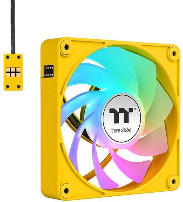 Image du produit Thermaltake TT CT140 EX Reverse ARGB PC Cooling Fan 3 Pack Bumblebee (140 mm, 3 x)