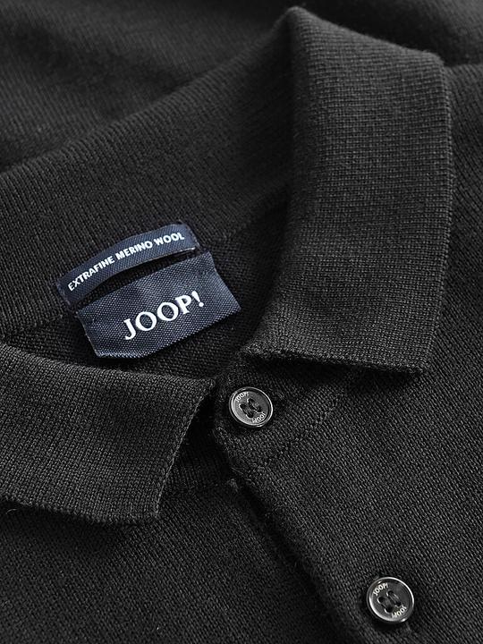 Produktbild Joop! Wool Dondo Polo Shirt Long Sleeve Black (XL)