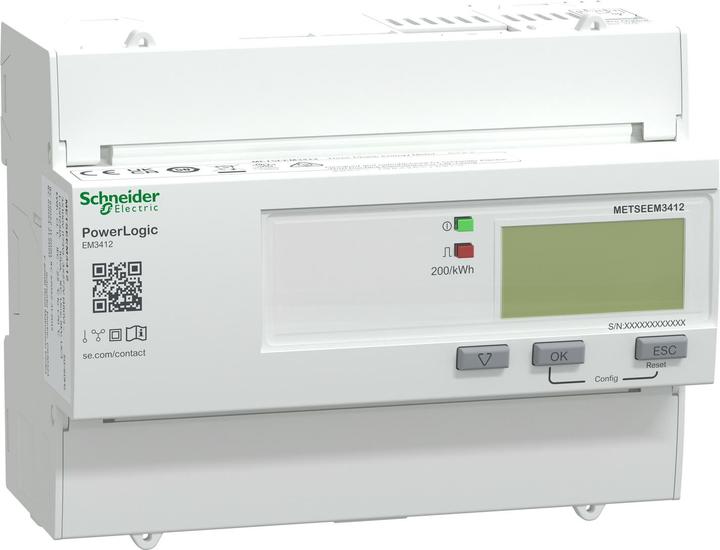 Schneider Electric Energiezähler EM3412, 3