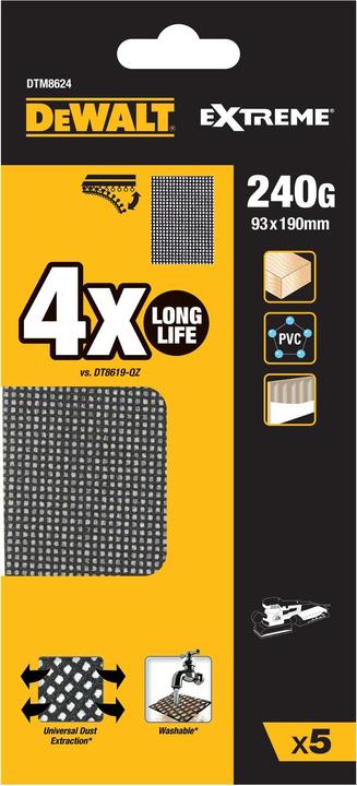 Image du produit DeWalt Grille abrasive (240)