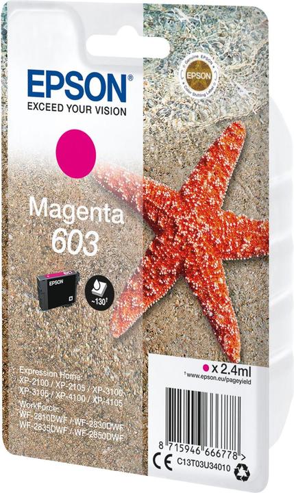 Actual product image Epson 603 (M)