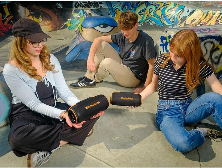 Actual product image Tracer XtremeBeat Ultra TWS Portable Bluetooth Speaker Black 25 W (8 h, USB power delivery)