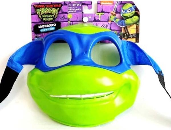 Rubies Teenage Mutant Ninja Turtles 83561 Maschera da gioco di ruolo Leonardo Mutant Mayhem. Regalo ideale