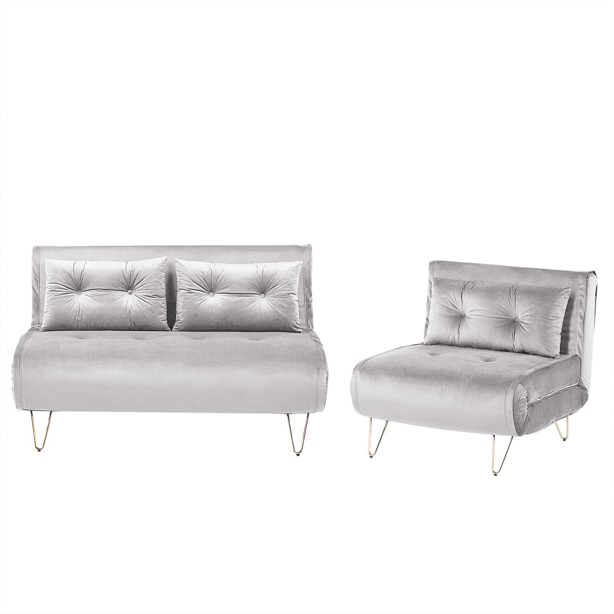 Beliani, Sofa, Vestfold (3-Sitzer)