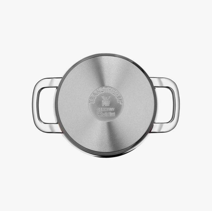 Produktbild WMF Fleischtopf PREMIUM ONE silberfarben (24 cm, Kochtopf, Edelstahl)
