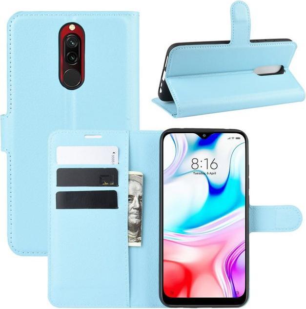 Image du produit MU Classic Série de couvertures de livres en cuir litchi (Xiaomi Redmi 8)