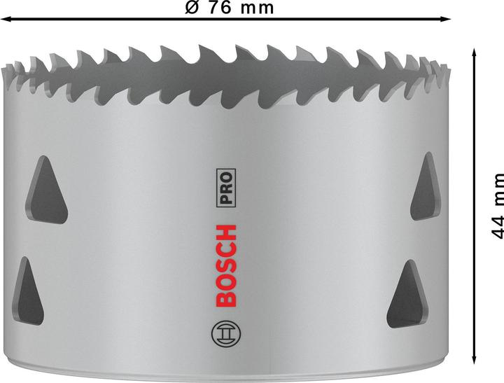 Productafbeelding Bosch Professional Zubehör PRO Multimateriaal gatenzaag, 76 mm, met schroefdraad (76 mm)