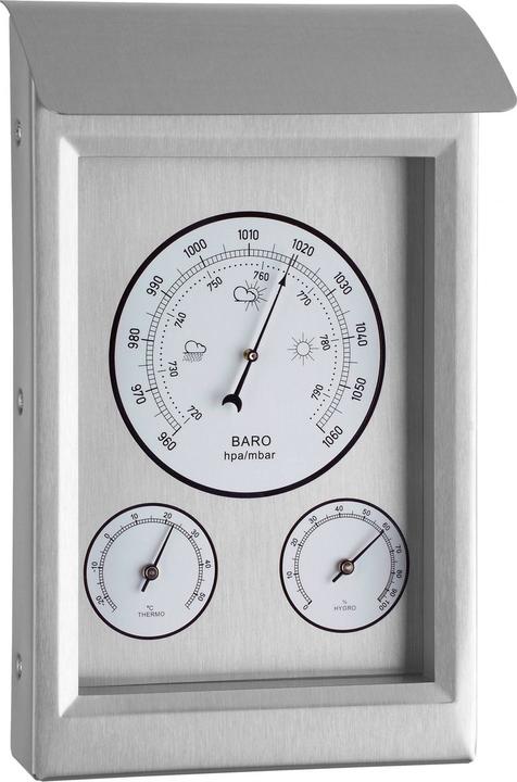 TFA Stazione meteorologica in acciaio inox 20.2046