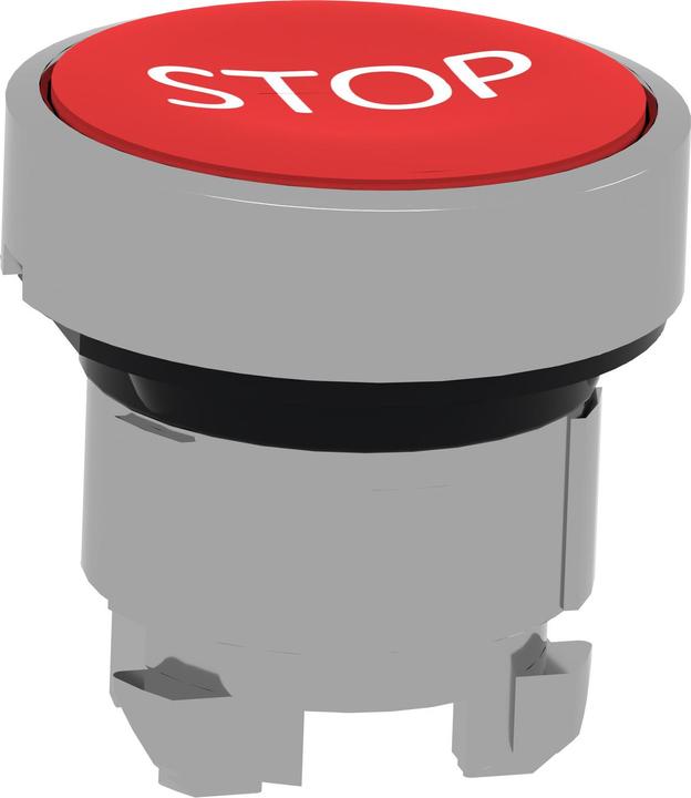 Actual product image Schneider Electric Push button 22mm "Stop" red