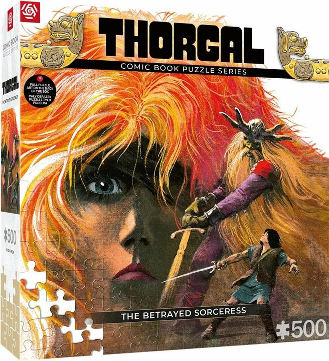 Actual product image Good Loot Thorgal Comic Puzzle The Betrayed Sorceress / Zdradzona Czarodziejka (1000 pieces) (500 pieces)