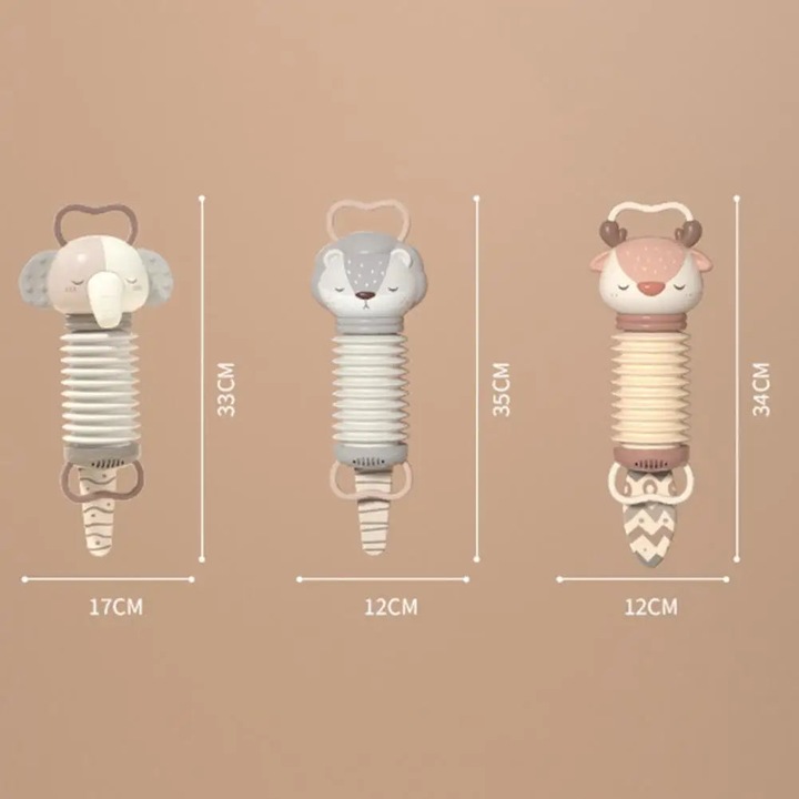 Image du produit Activity Board Cartoon cerf accordéon bébé jouets musicaux d'éveil Instrument électronique Vocal jouet