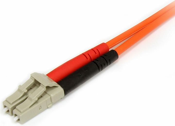 Produktbild StarTech 2m Multimode 62,5/125 Duplex LWL-Patchkabel LC - SC - Glasfaser Netzwerkkabel (2 m)