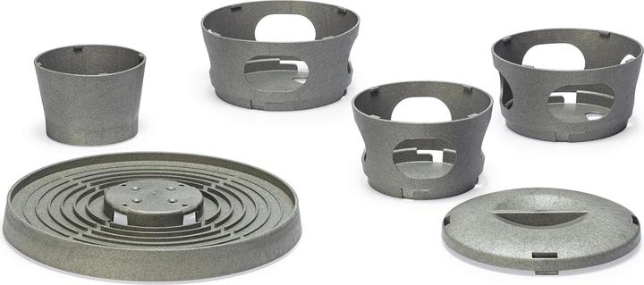 Produktbild Beeztees Futterstelle Hühner Futterturm, Grau