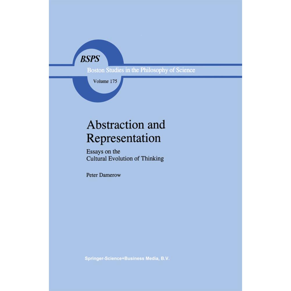 Abstraction and Representation, Fachbücher von Peter Damerow