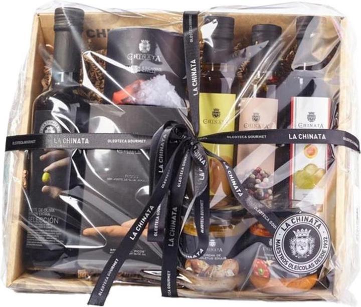 TOP Gourmet Geschenkset mit Olivenöl, Balsamico und Antipasti