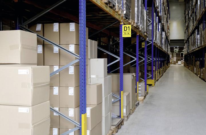 Actual product image Durable Gangschild magnetisch A4 hoch 10 stk