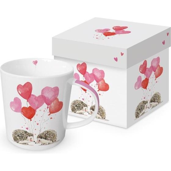 ppd, Tasse, Kaffeetasse Verliebte Igel (400 ml, 1 x)