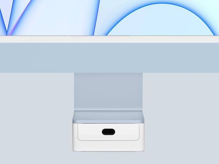 Actual product image Rain Design mBase Stand for iMac 24 White
