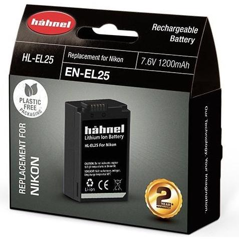 Thumbnail - Hähnel Digitalkamera-Akku HL-EL25 (Akku), Kamera Stromversorgung, Schwarz