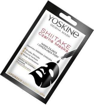 Actual product image Yoskine Geisha Mask Shiitake Black Moisturizing Mask 20ml (20 ml)