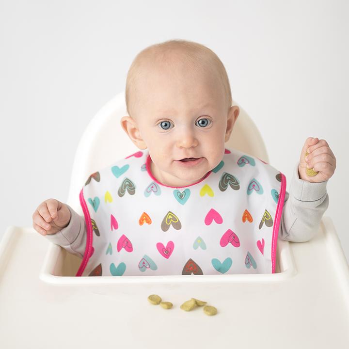 Actual product image Kushies CleanBib without sleeves (12 months)