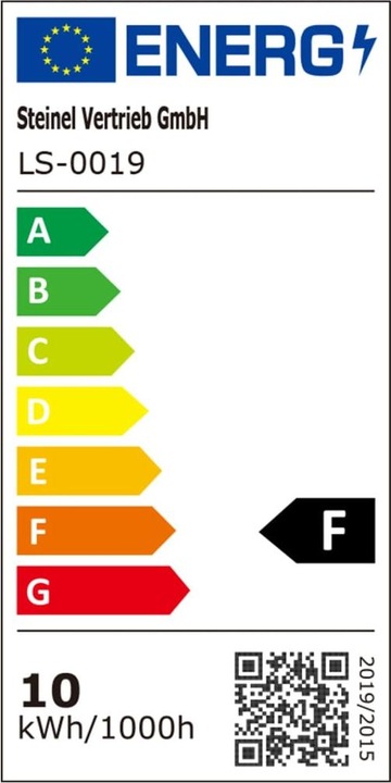 Energie-Label Steinel Cubo L 835 SC (628 lm)