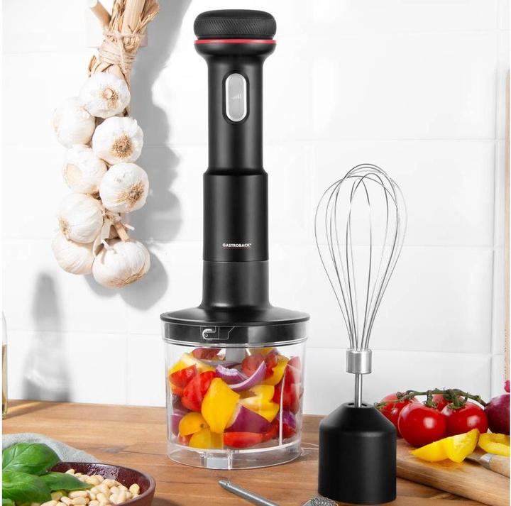 Actual product image Gastroback 40982 Kabelloser Design Stabmixer Set 5-in-1