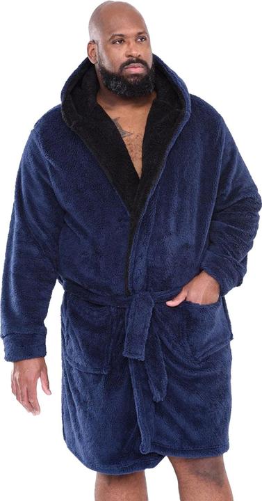 Actual product image DUKE Newquay dressing gown with hood (7XL)