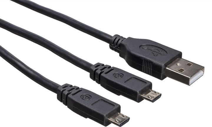 Produktbild Bigben USB Y-Ladekabel (PS4)