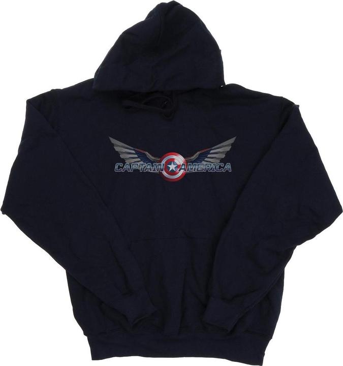 Produktbild Falcon And The Winter Soldier Captain America Logo Kapuzenpullover (S)