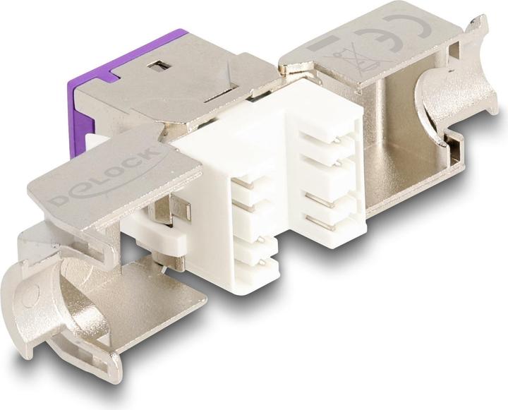 Immagine prodotto Delock Modulo Keystone presa RJ45 a LSA Cat.6A senza attrezzi (Modulo Keystone)