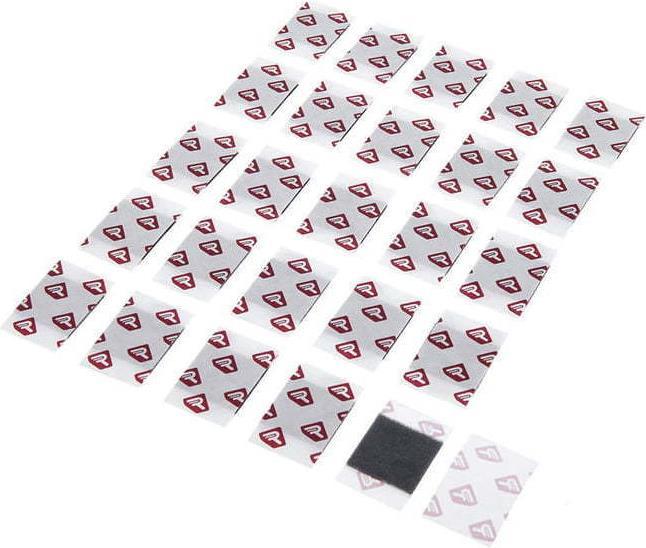 Actual product image Rycote 100x Stickies Adv, 20mm Squared (pack of 100)