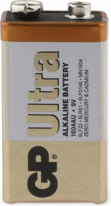 Image du produit GP Batteries Bloc ultra-alcalin (1 pcs, 9V Block)