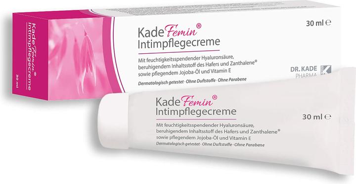 Image du produit Dr. Kade Pharma KadeFemin crème de soin intime, 30 ml de crème (30 ml, Lotion de toilette intime)