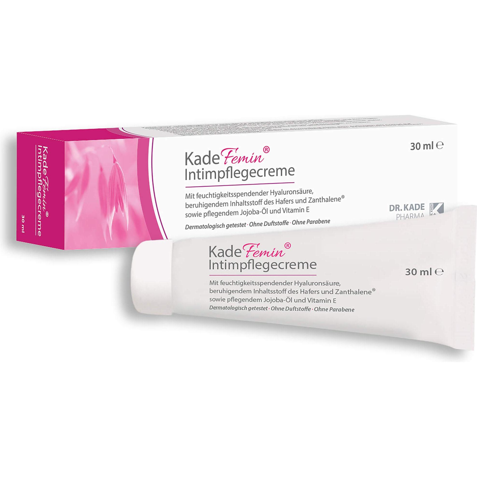 Dr. Kade Pharma, Intimpflege, KadeFemin Intimpflegecreme, 30 ml Creme (30 ml, Intimcrème)