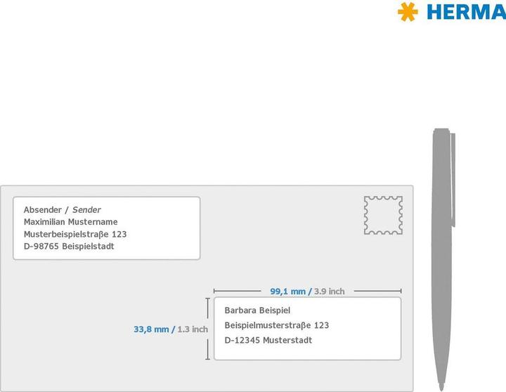 Image du produit HERMA Étiquettes universelles A4
