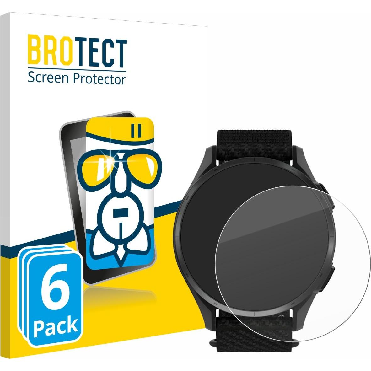 Thumbnail - BROTECT Schutzglas Schutzfolie Displayschutz Display Schutz Glas Folie klar, Smartwatch Schutzfolie, Transparent