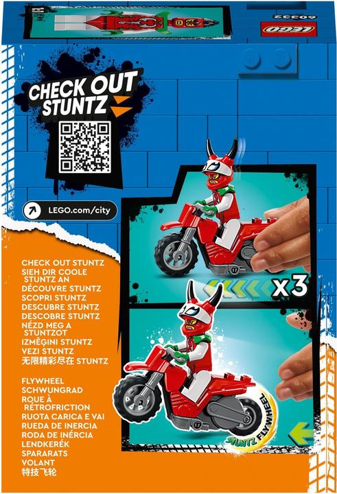 Produktbild LEGO Skorpion-Stuntbike (60332, LEGO City)