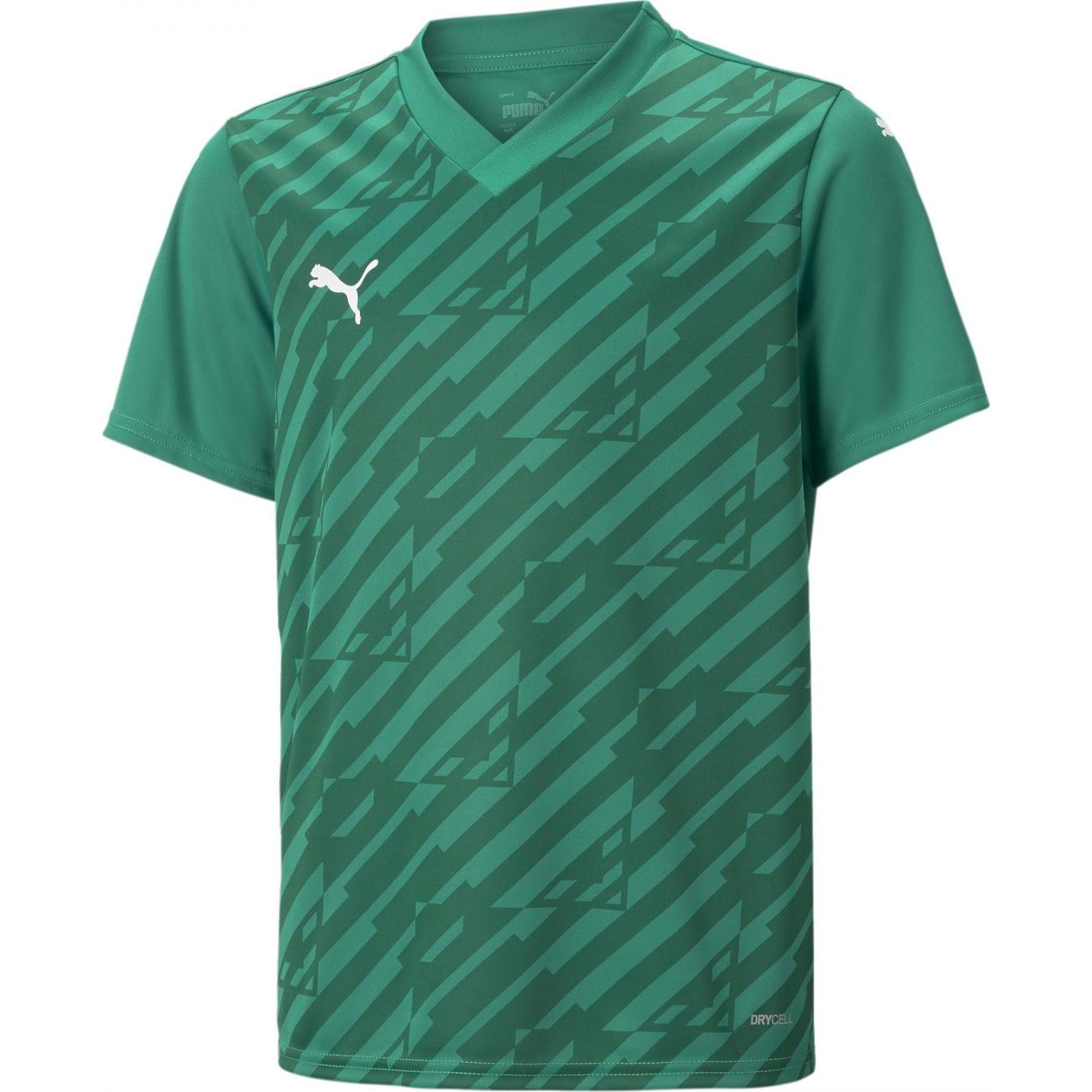 Puma, Jungen, Sportshirt, teamULTIMATE Jersey Jr (128), Weiss, 128