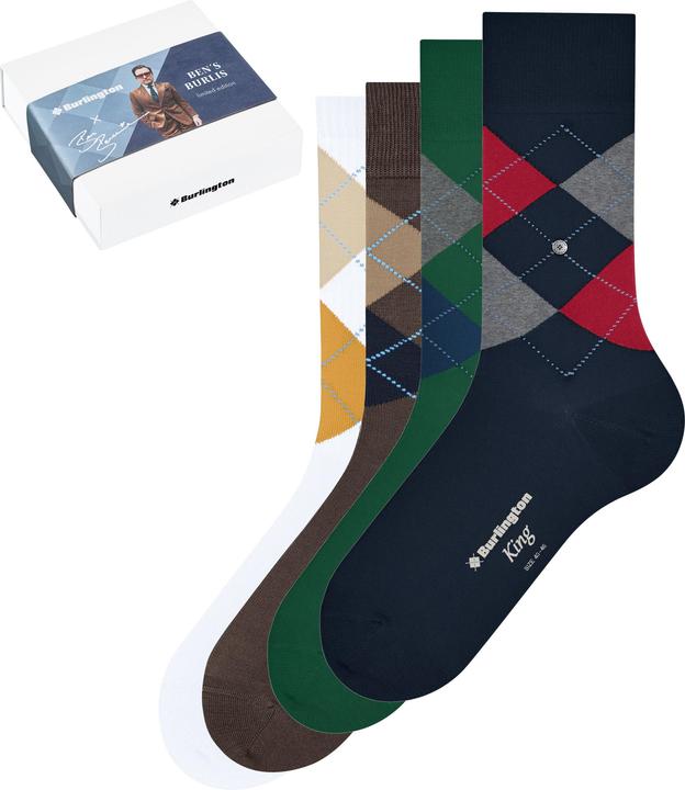Produktbild Burlington Ben's Burlis Herren (4er Pack, 40 - 46)
